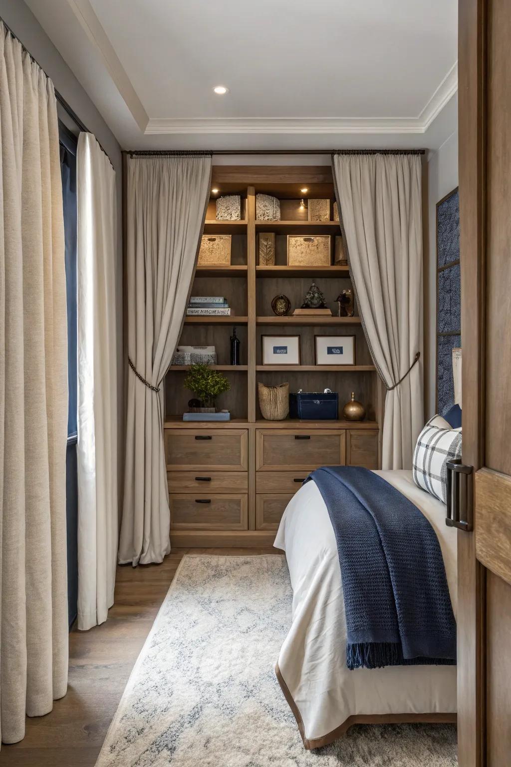 Functional storage keeps your space tidy and aesthetically pleasing. 🧺 #StorageSolutions #HomeOrganization