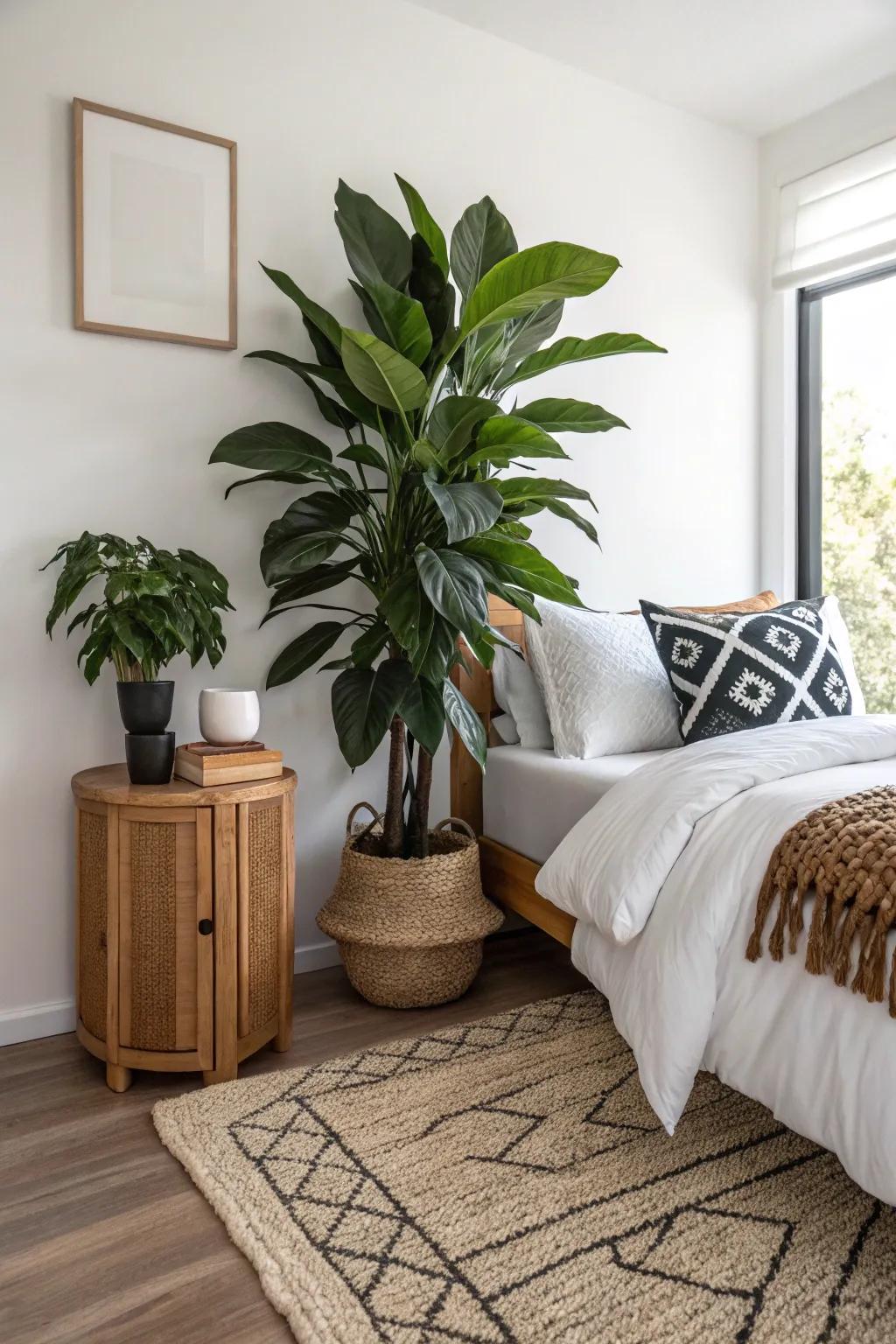 Bring your space to life with vibrant natural elements. 🌿 #PlantDecor #NaturalLiving