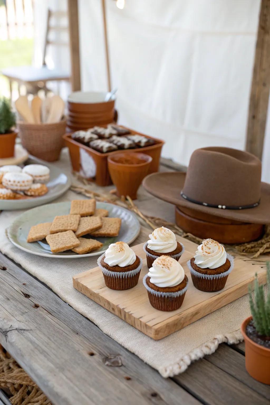 Indulge in cowboy-themed treats that are as delightful to look at as they are to eat.
