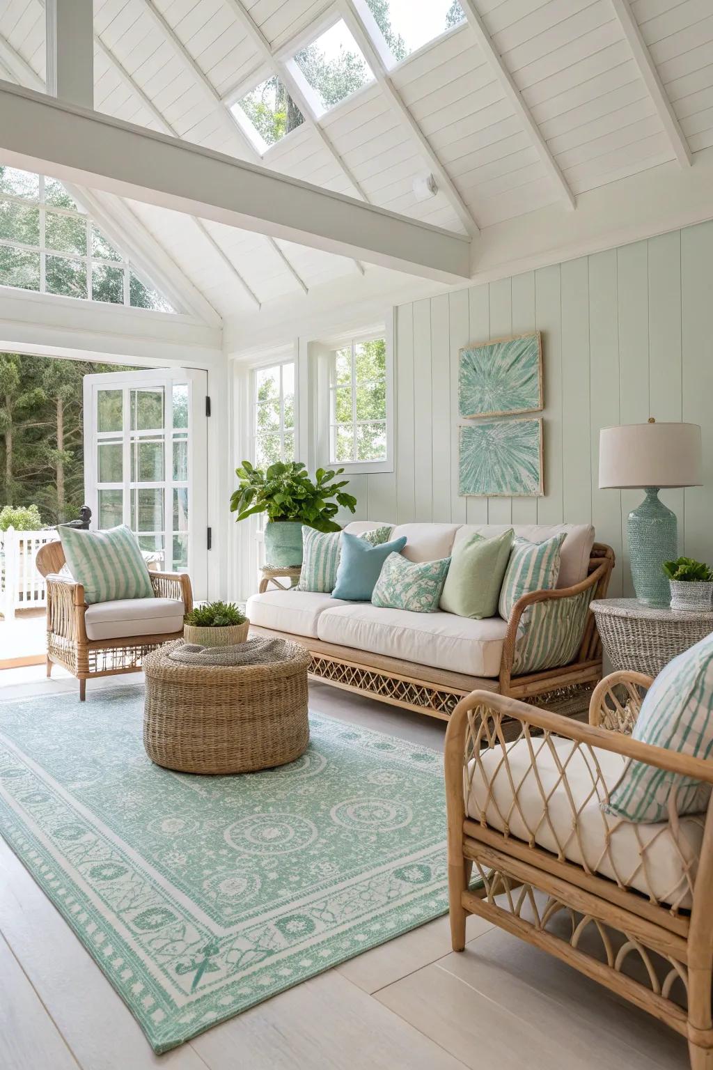 Craft well-defined zones to bring order to open spaces.