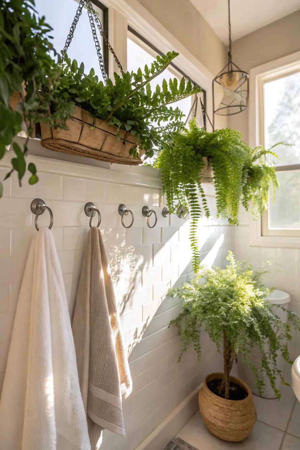 Flexibility is key with S Hooks, making it easy to rearrange your hanging plants whenever you wish.