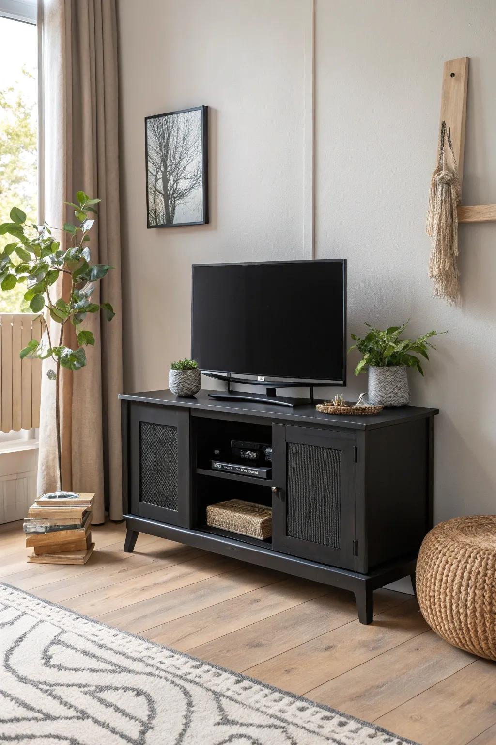 Introduce artistic flair with a sculptural element that stands out. #ArtInHome #SculptureStyle