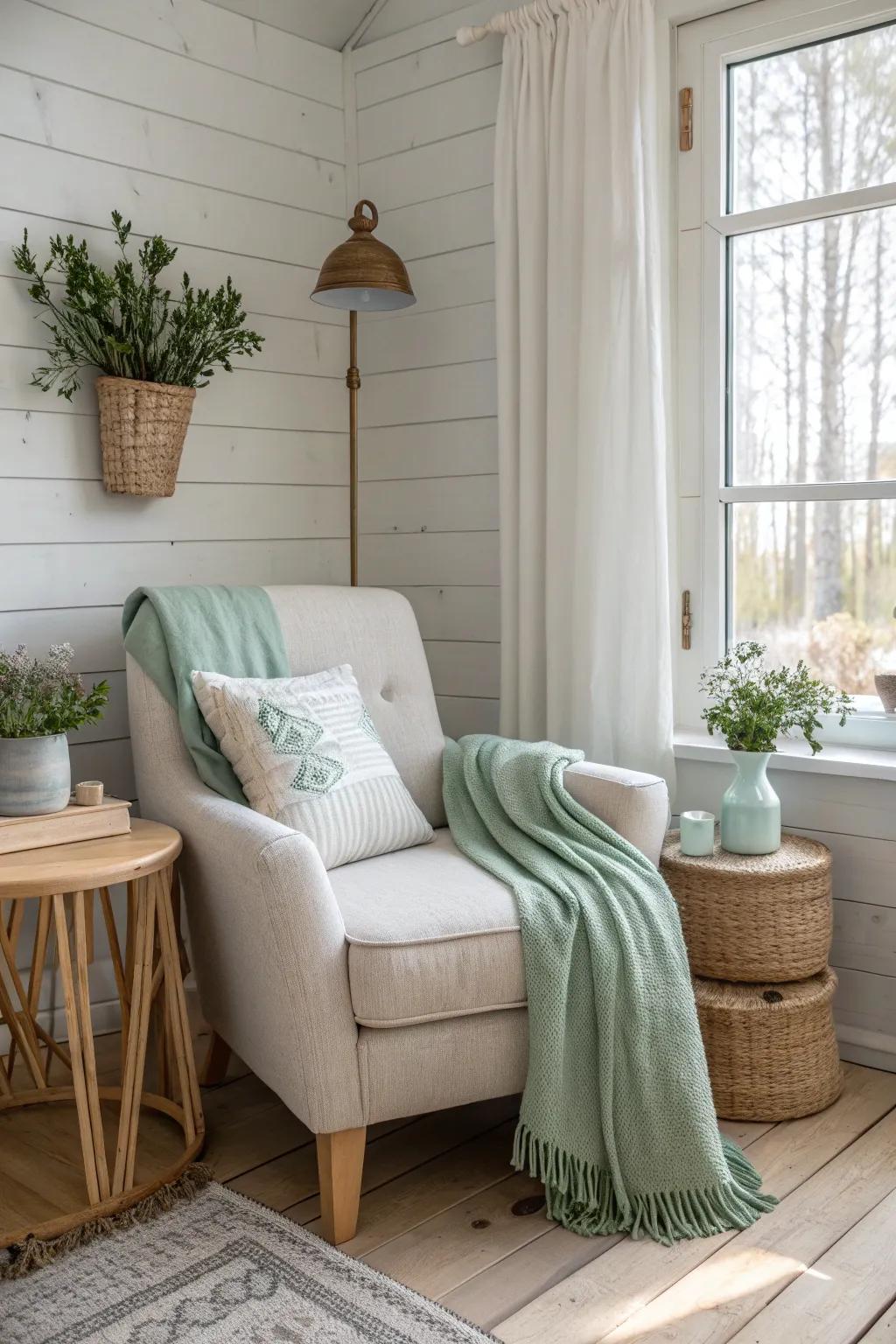 Create spaces that welcome conversation and connection. #InteriorDesign #CozySpaces