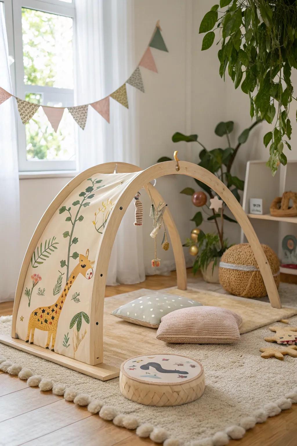 Delight the little ones with an adventurous theme that's full of wonder. 🦁 #SafariParty #KidsDecor