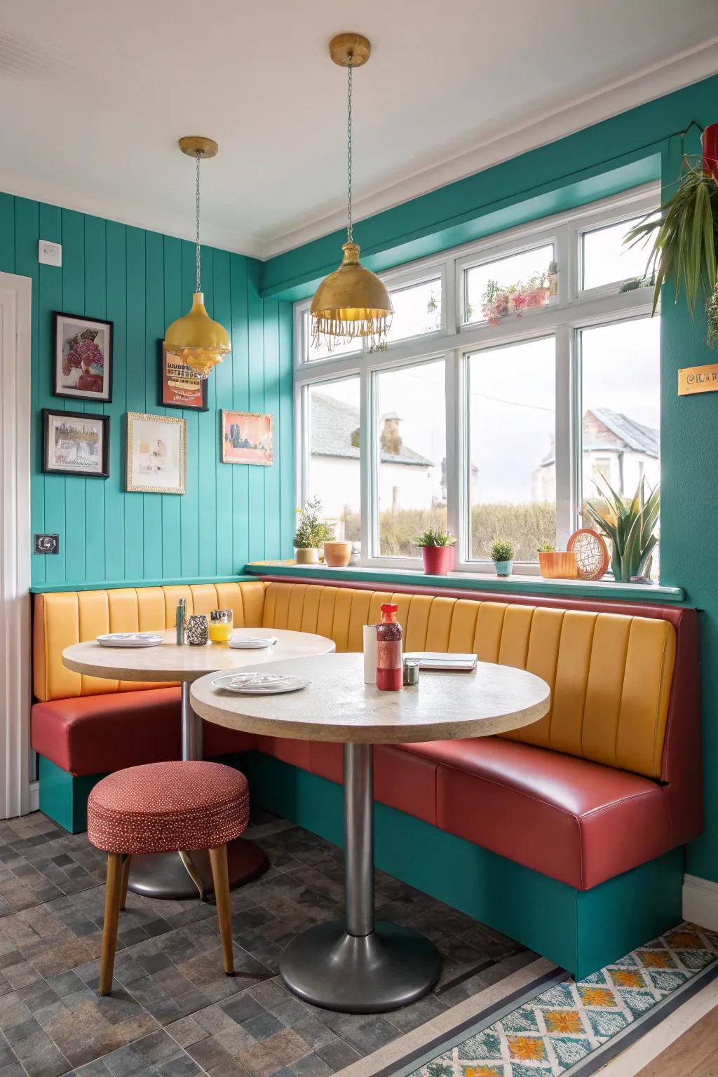 Explore various table shapes to match your booth's personality. 🔵 #TableDesign #InteriorInspo #HomeDecor