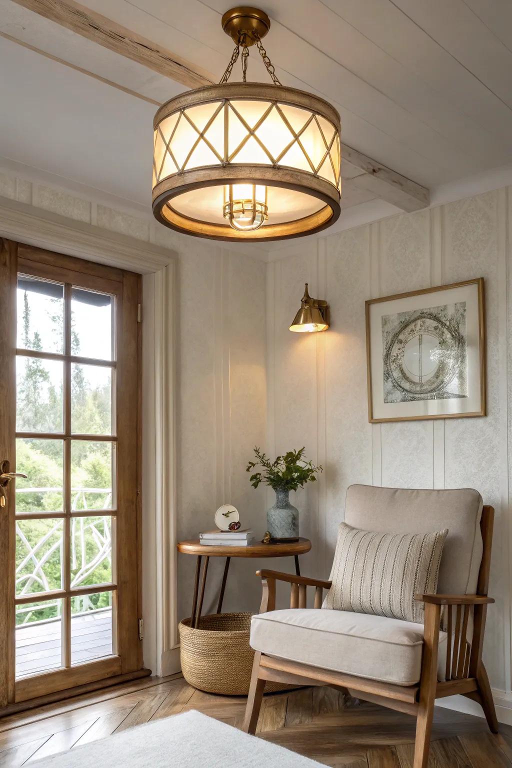 Vintage-style fixtures offer timeless elegance, enhancing any traditional decor. #VintageVibes #ClassicLighting