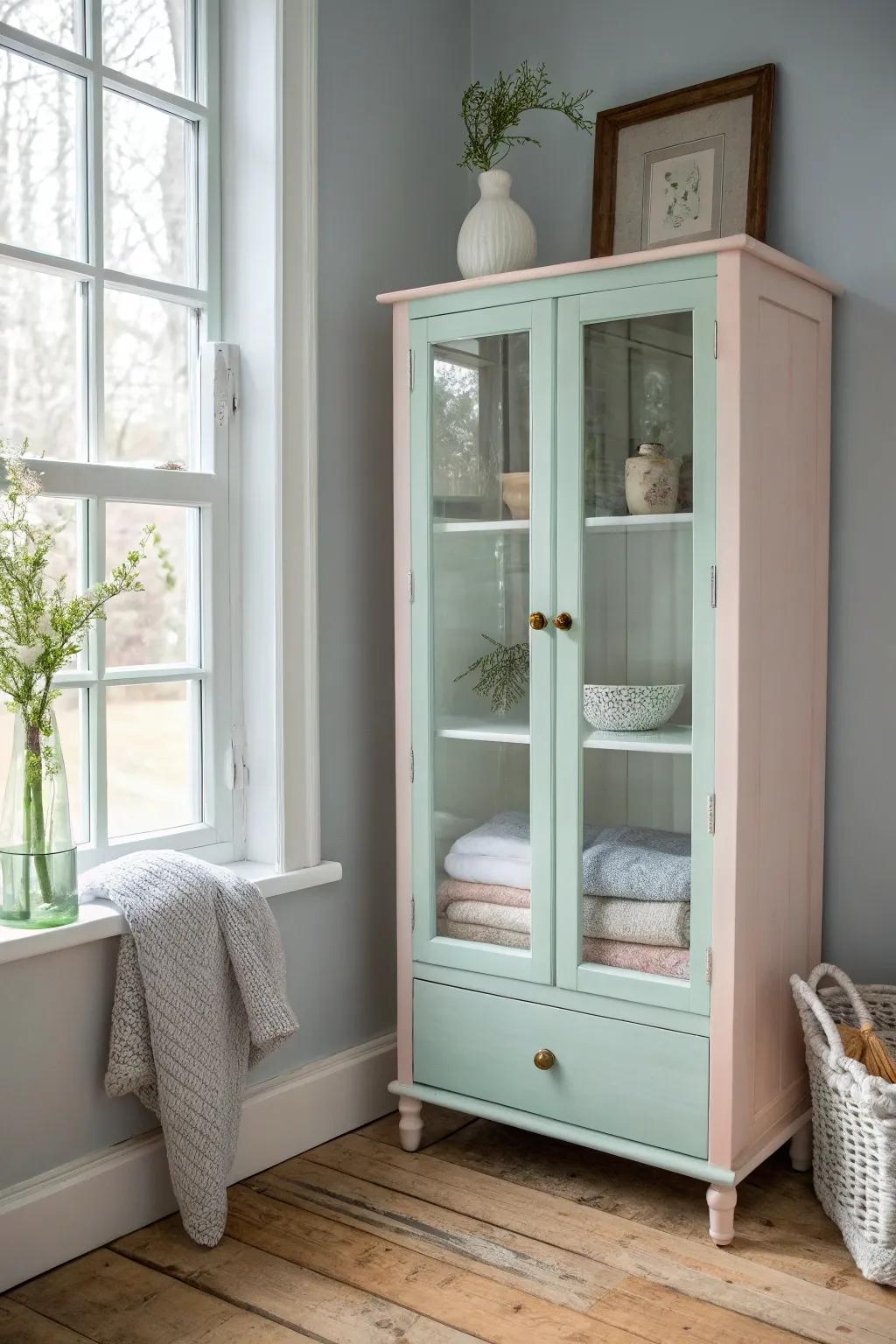 Pastel hues bring a calming atmosphere to any room, perfect for nurseries. 🌸 #PastelDreams #CalmingSpaces