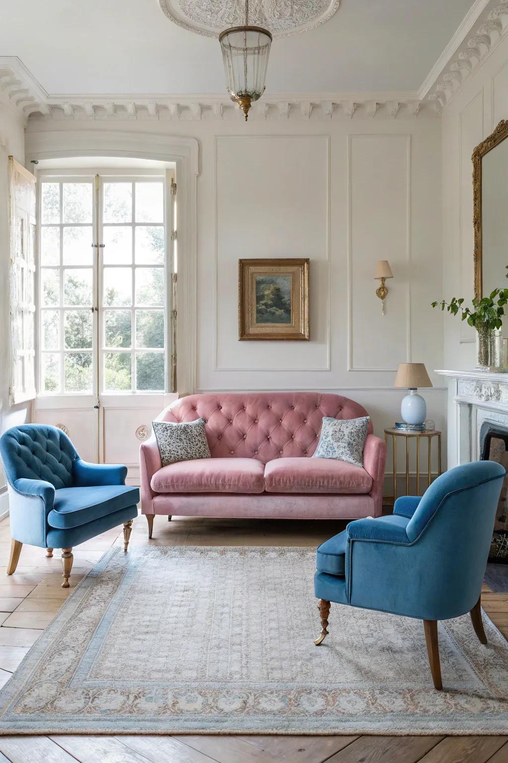 Vintage pieces add a touch of history and elegance to your living space. #VintageCharm #TimelessGlam