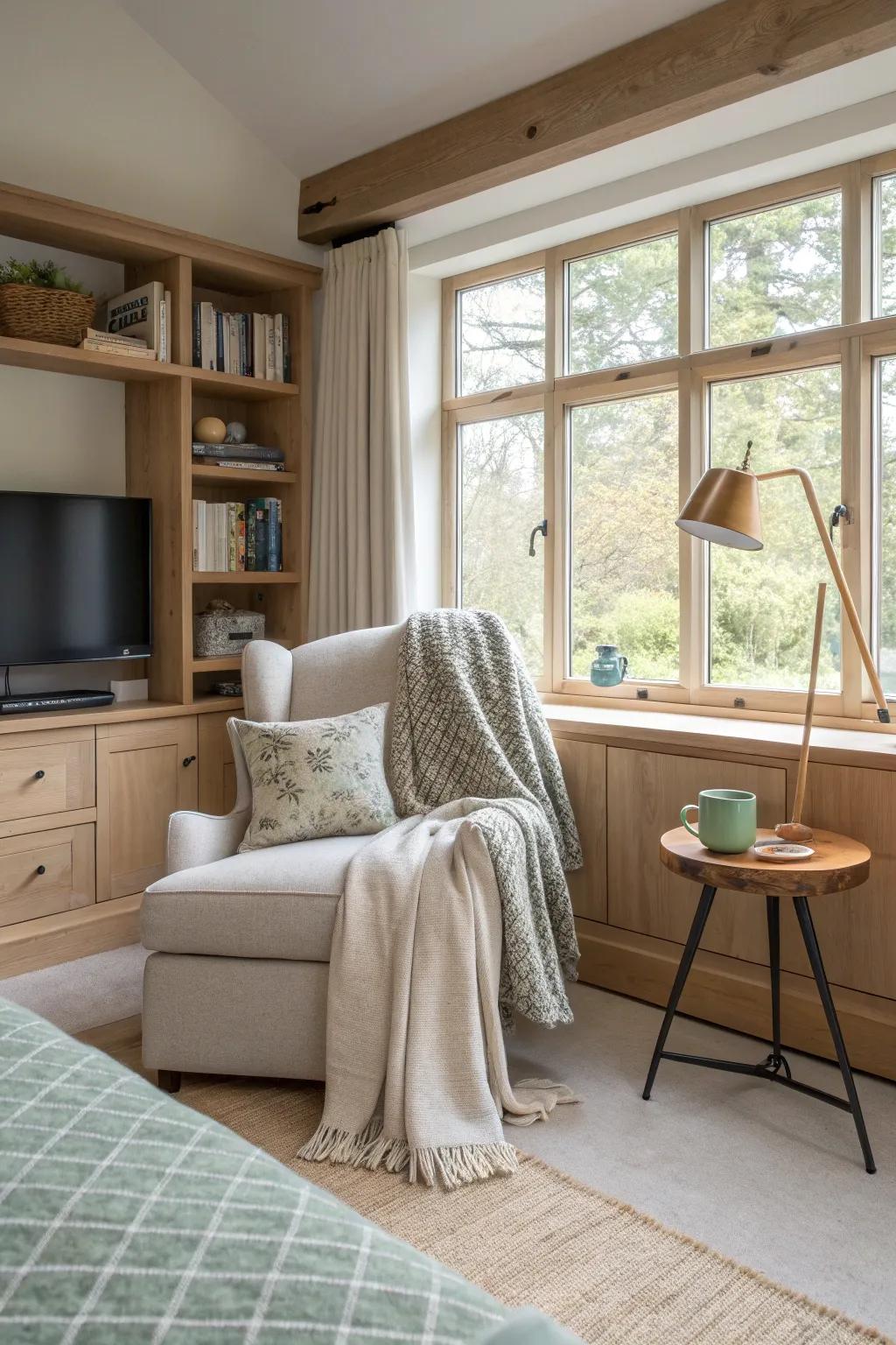 Maximize your space with a multi-functional snug room that adapts to your needs. #MultiFunctionalDesign #SnugRoom