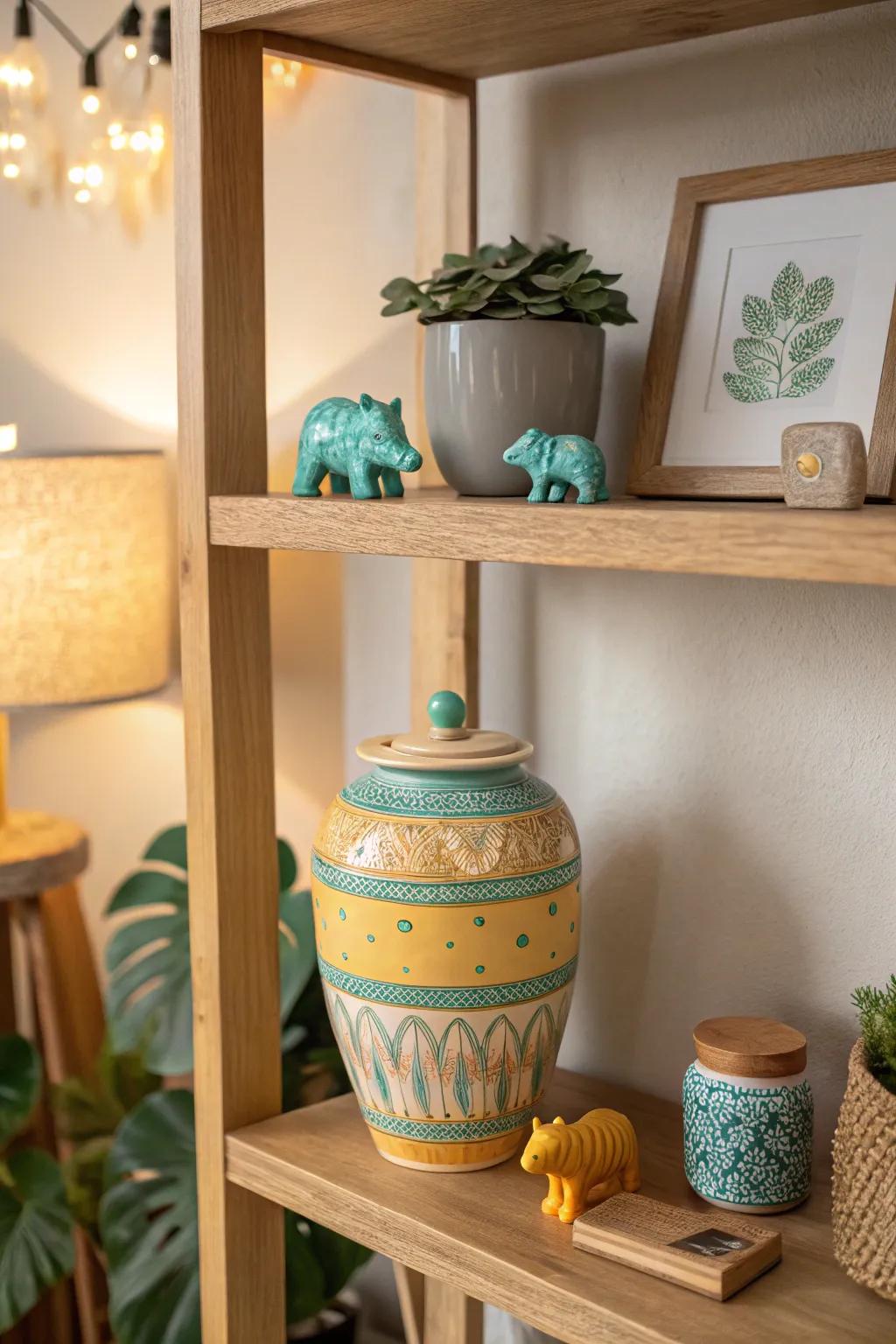 Add a touch of whimsy to your memorial with playful elements that spark joy. 🎨 #WhimsicalDecor #CreativeDisplays #MemorialIdeas