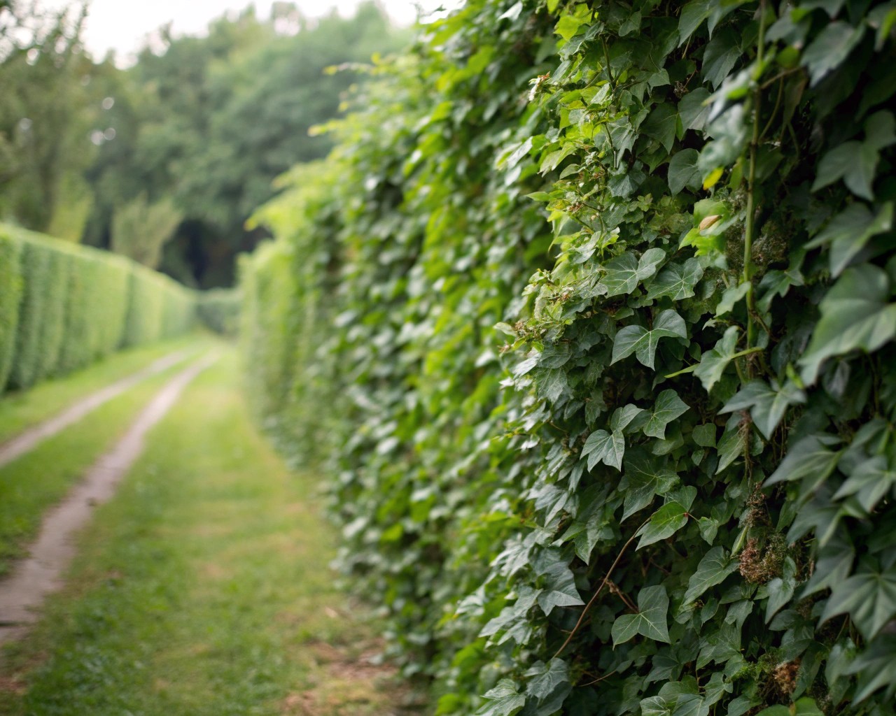 Plants and structural elements can provide effective privacy and shelter on balconies.