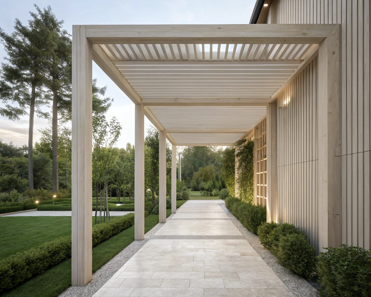 Smart pergolas exemplify the fusion of architectural beauty and cutting-edge technology in outdoor spaces.