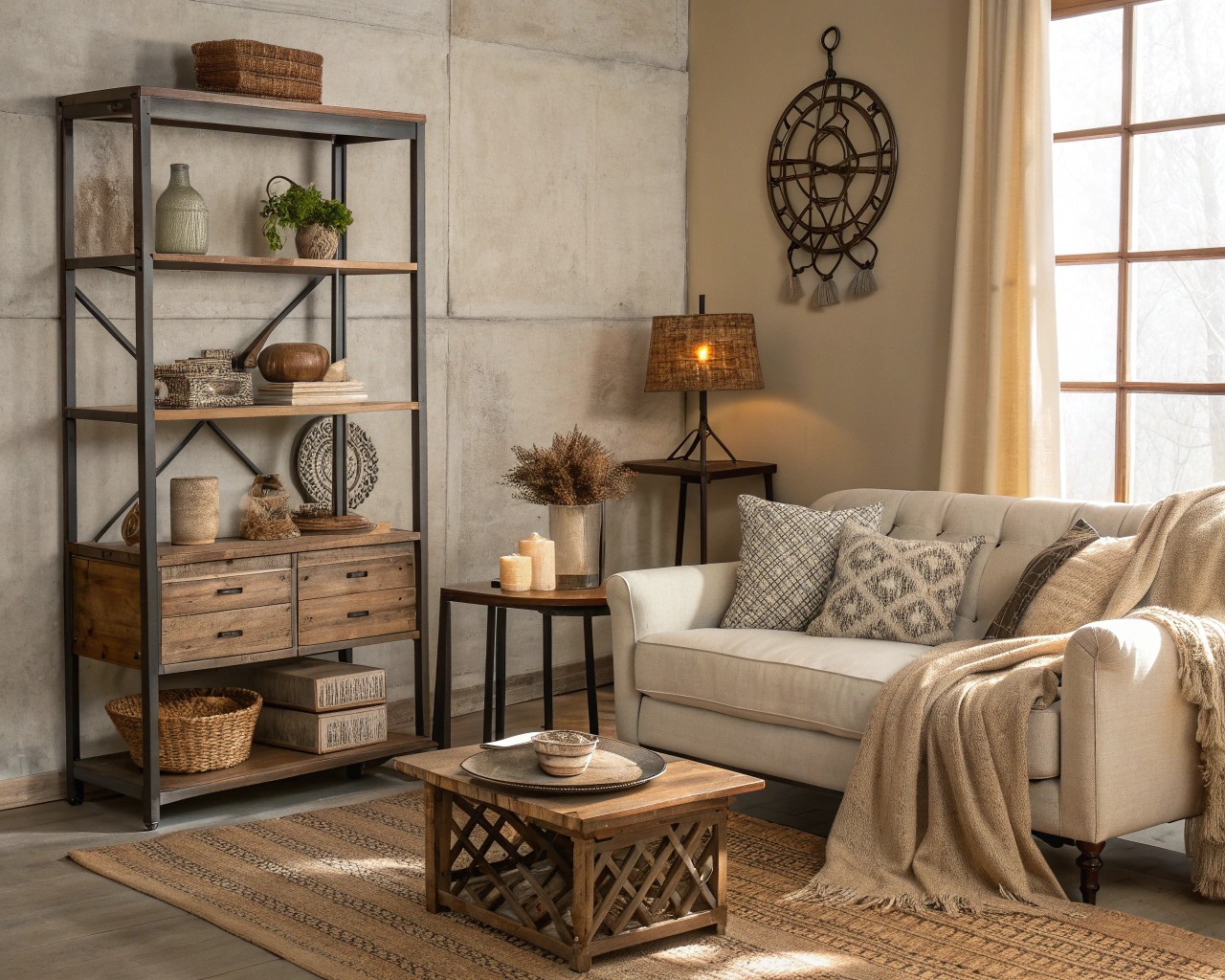 Textural design in modern interiors emphasizes comfort and cohesion through unified materials like wood and plaster.
