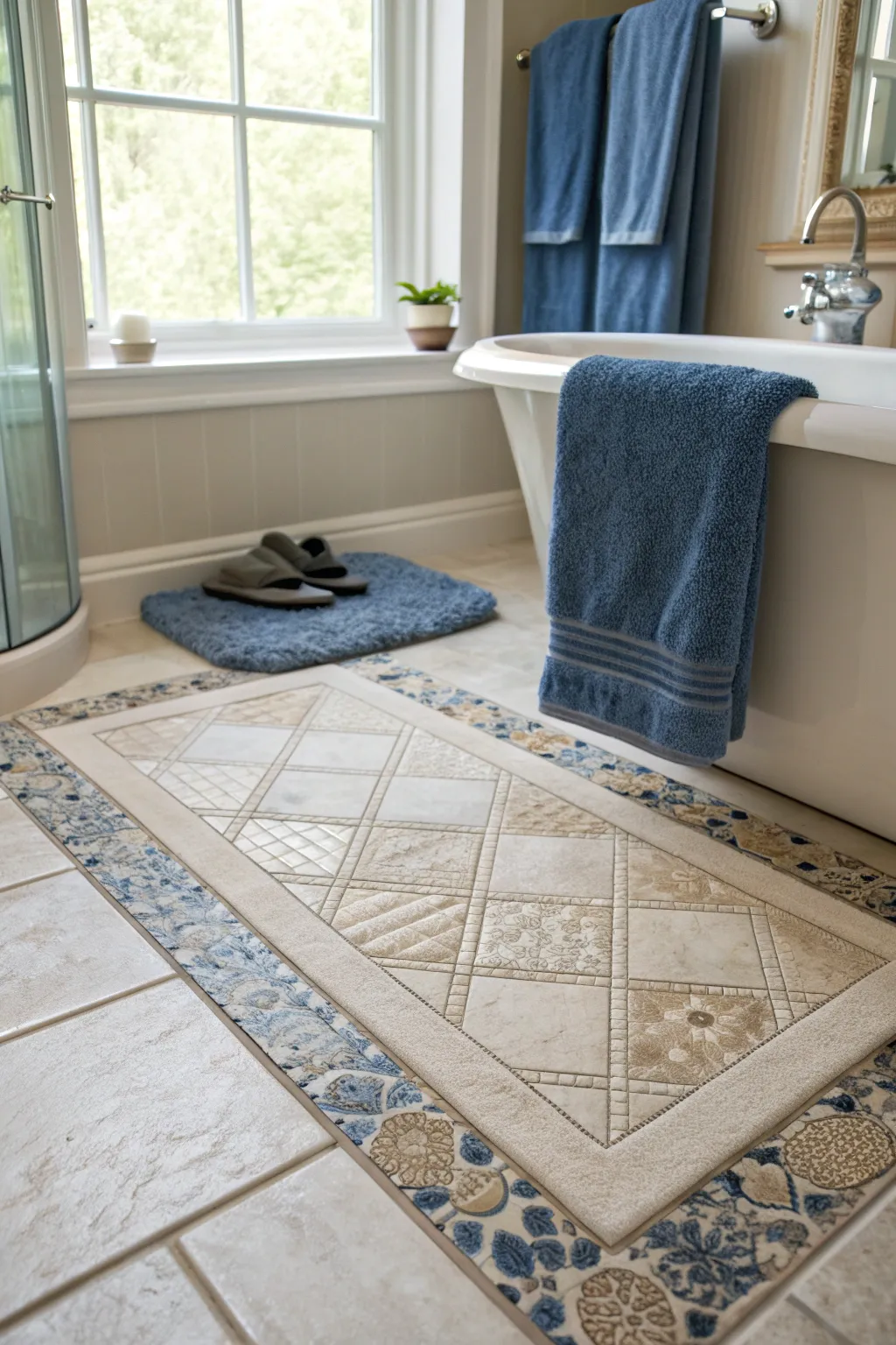 19+ Smart Non-Slip Bathroom Flooring Ideas