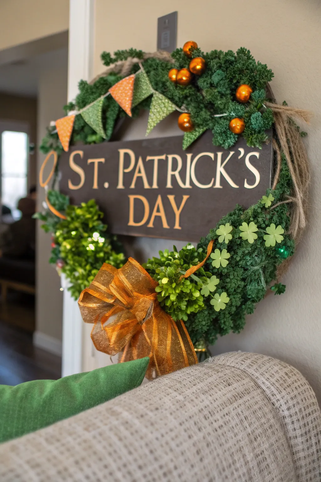 17+ Charming St. Patrick’s Day Wreath Ideas