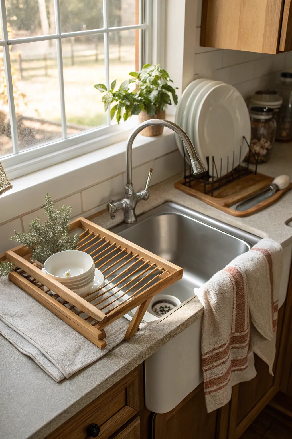 18+ Clever Kitchen Sink Organization Ideas