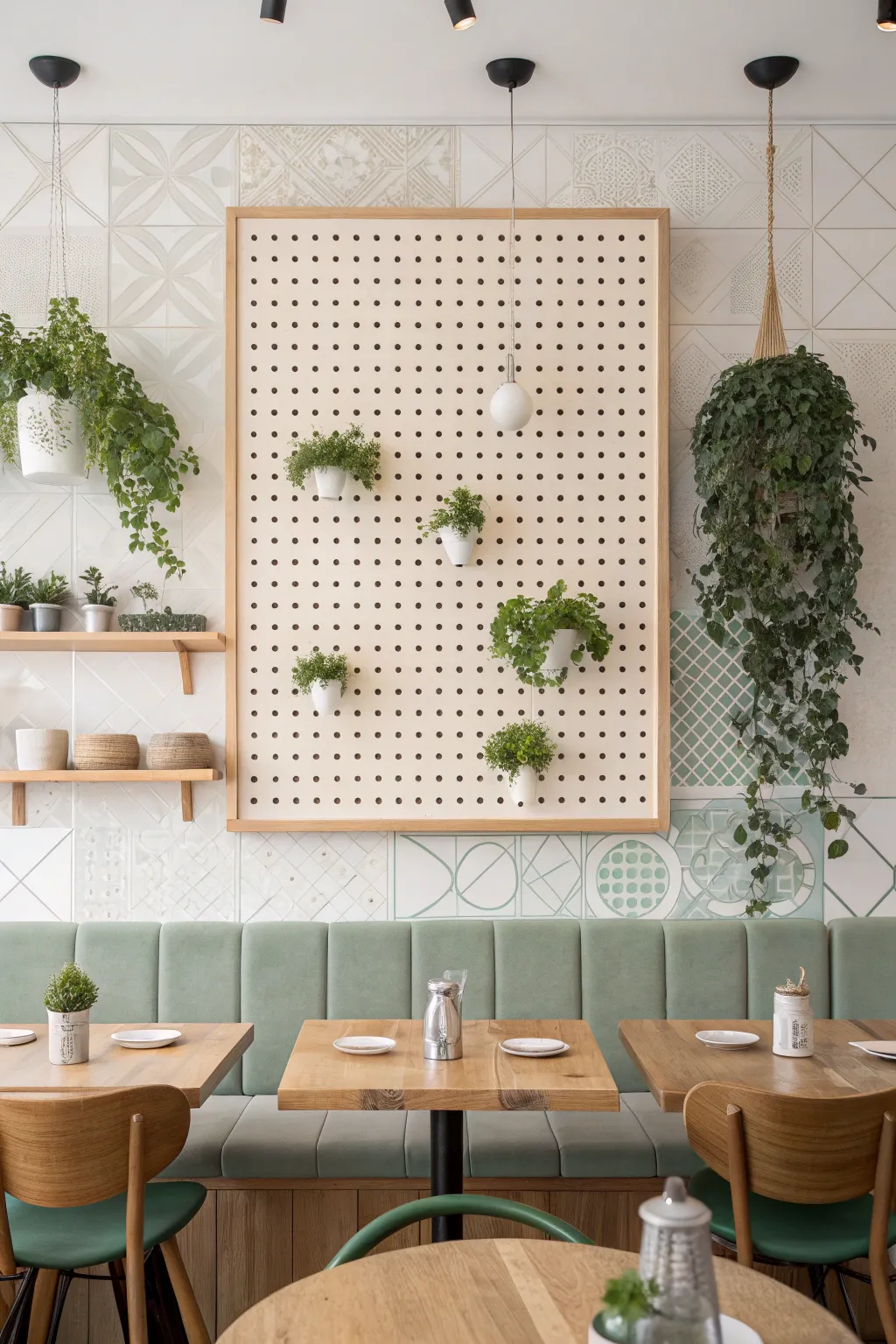 18+ Inspiring Restaurant Wall Design Ideas