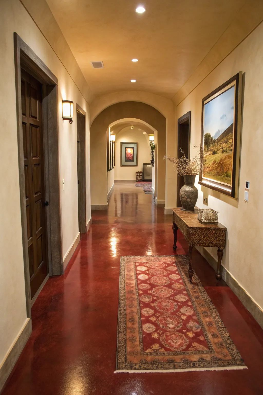 18+ Stunning Stained Concrete Floor Ideas