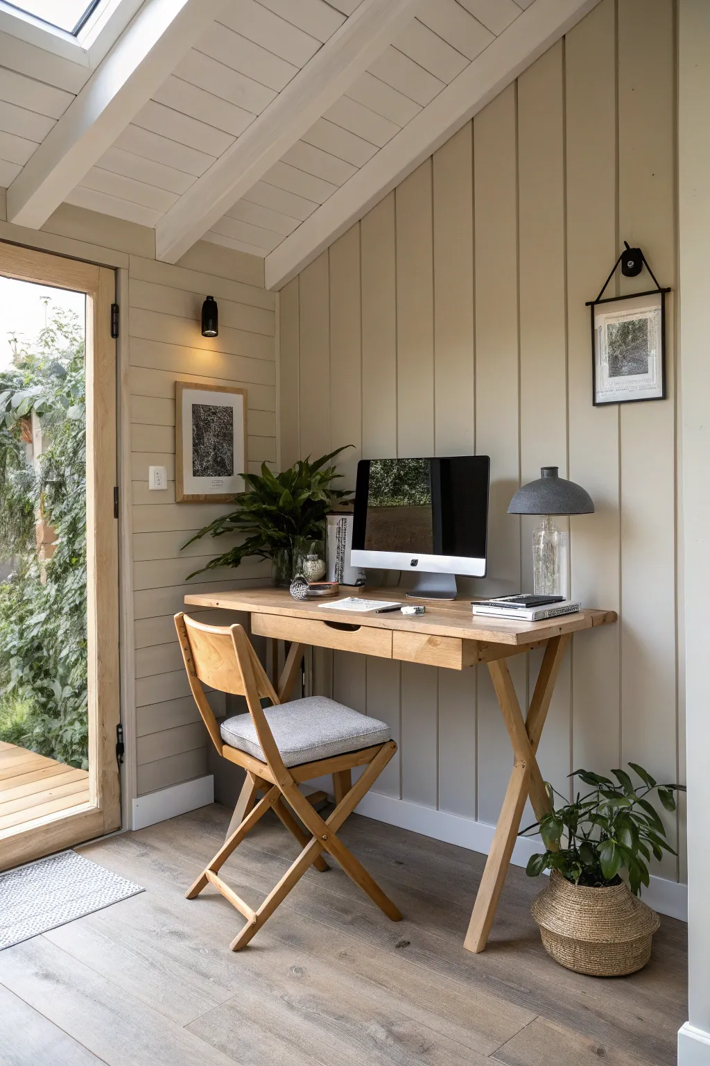 18+ Inspiring Small Shed Office Interior Ideas