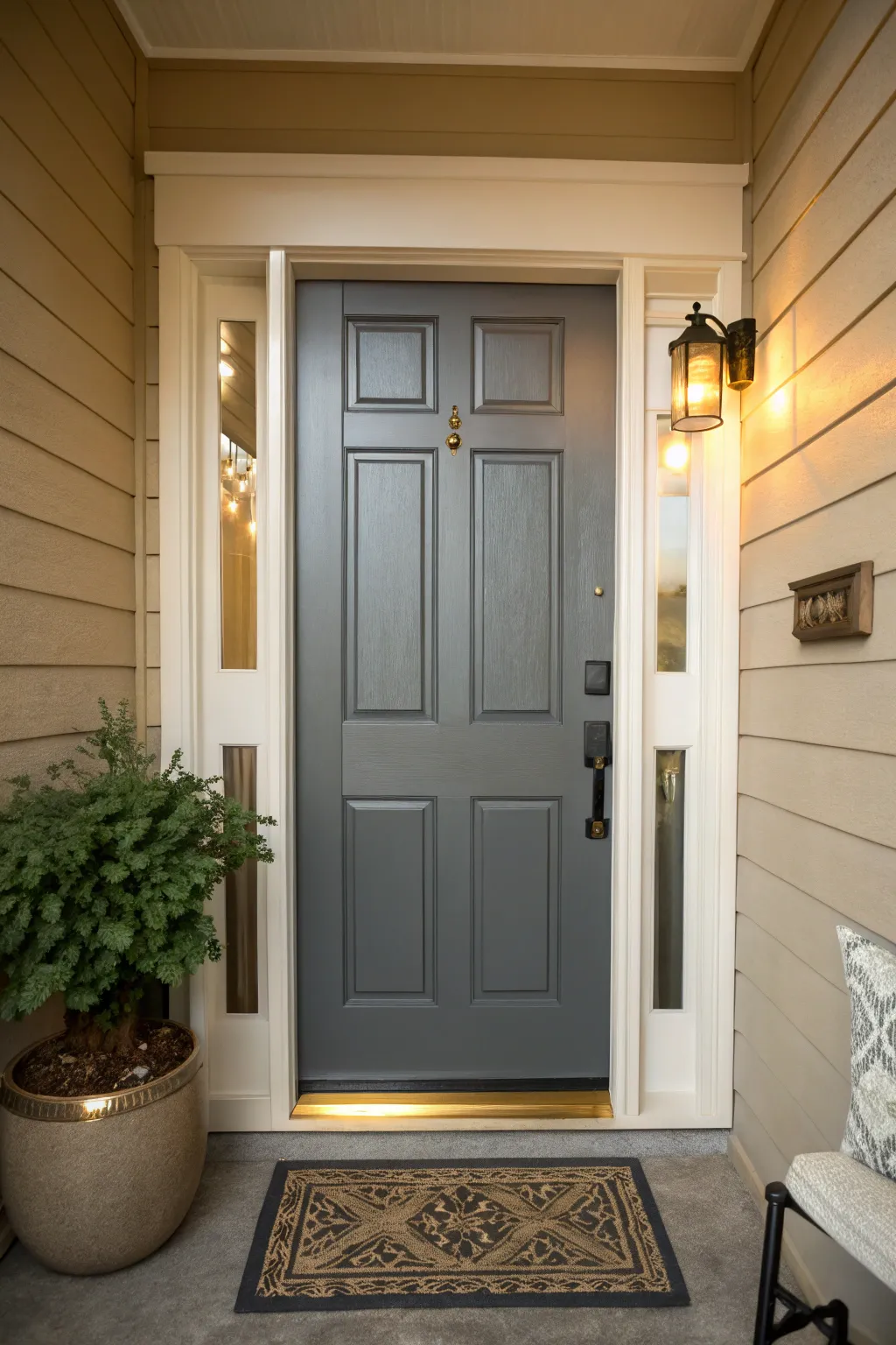 20+ Popular Interior Front Door Colors to Inspire You