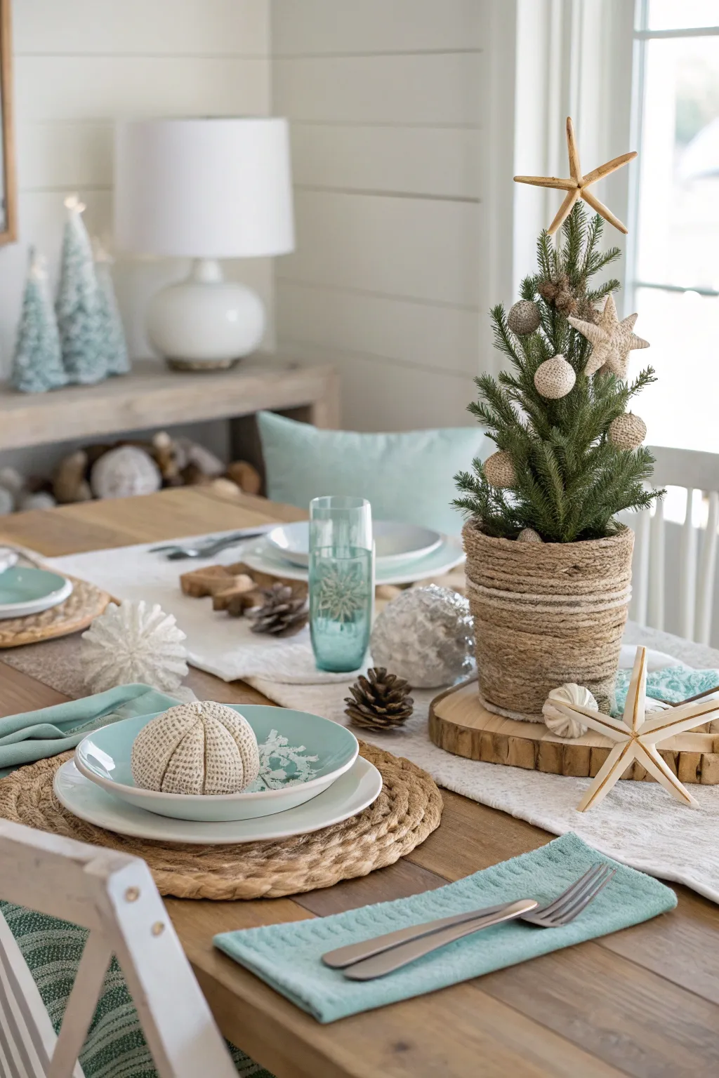 16+ Inspiring Coastal Christmas Decor Ideas