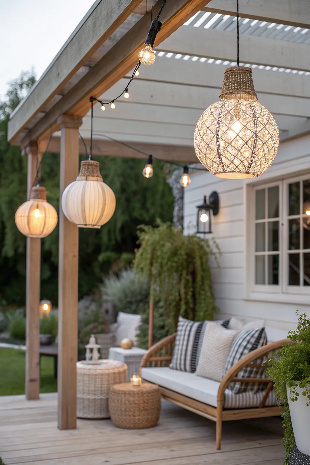 18+ Inspiring House Outdoor Lighting Ideas