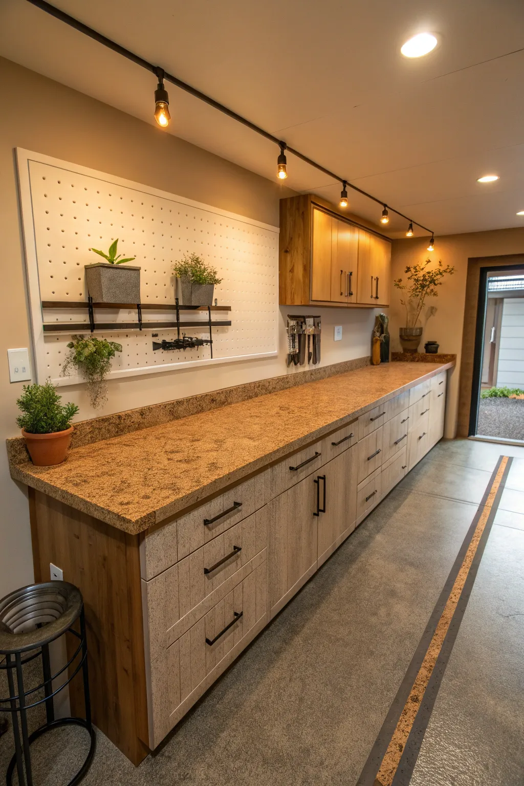 18+ Inspiring Garage Countertop Ideas