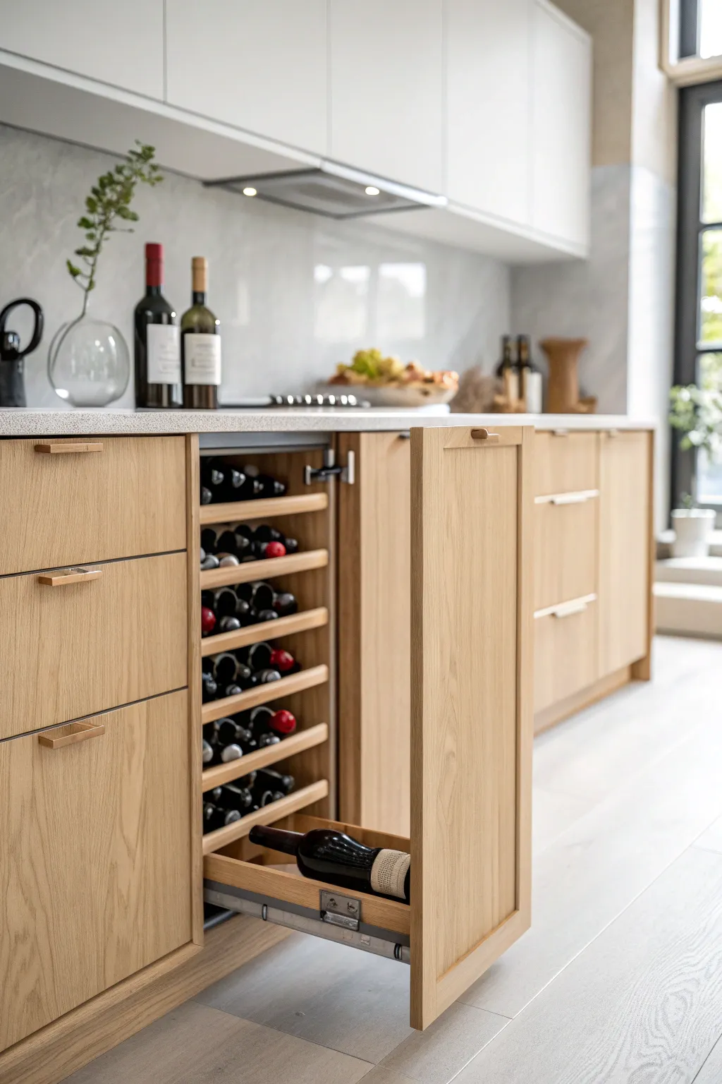 20+ Stylish Cabinet Wine Rack Ideas