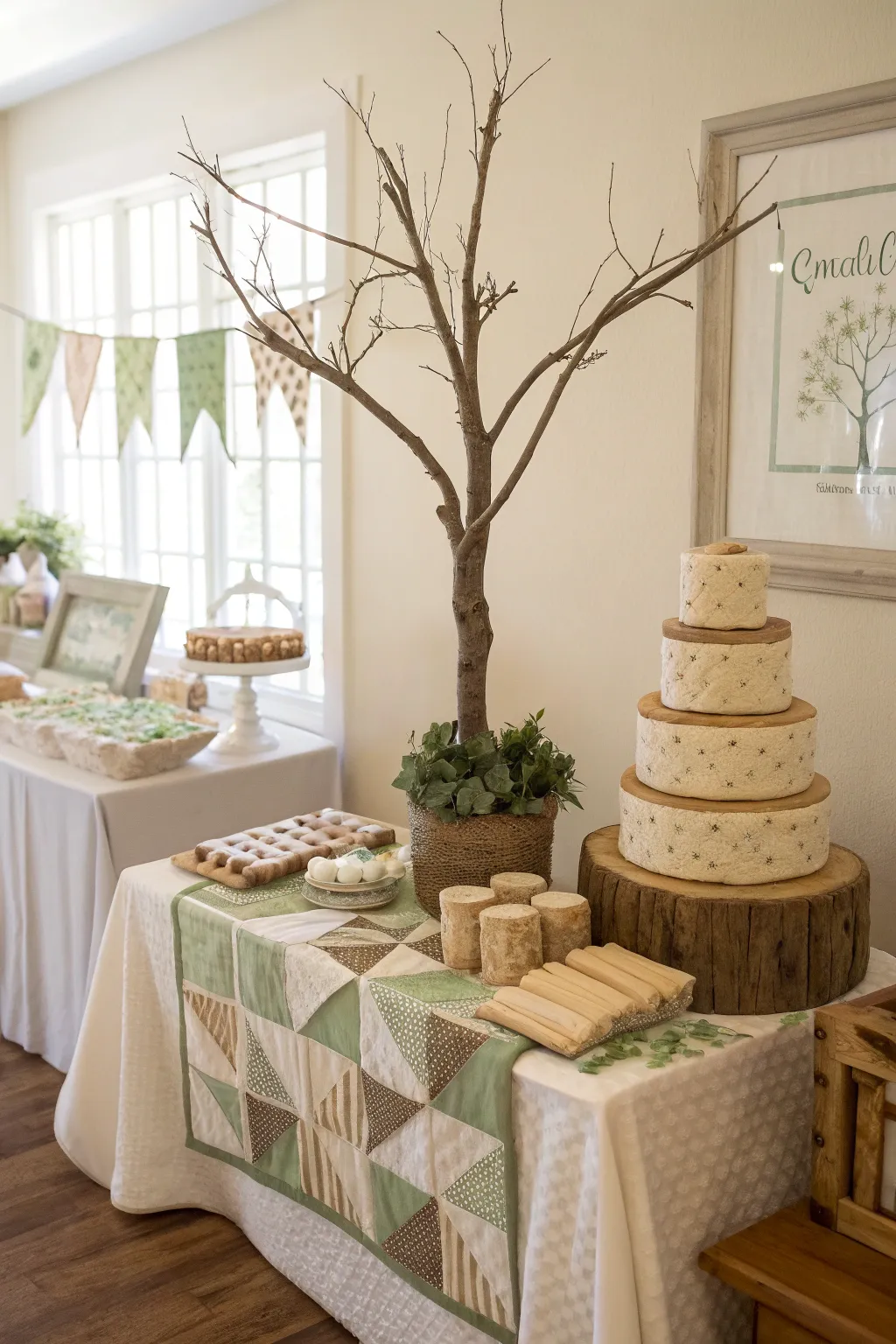16+ Charming Baby Shower Welcome Table Ideas