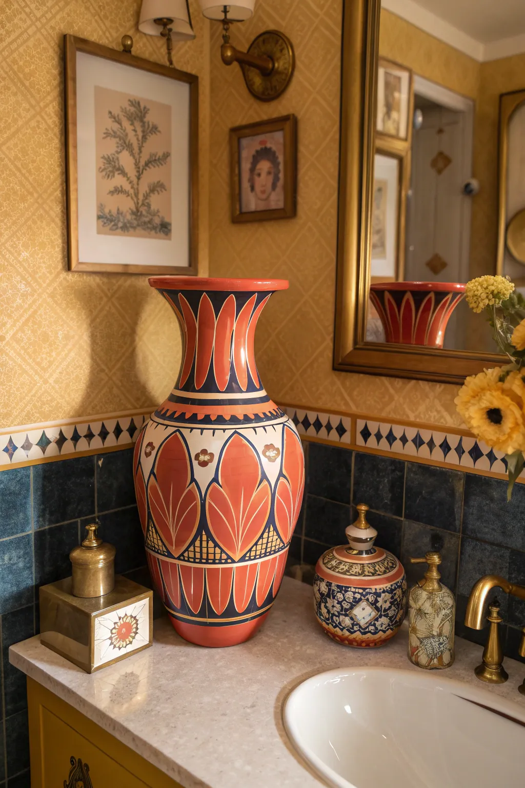 16+ Inspiring Retro Bathroom Ideas
