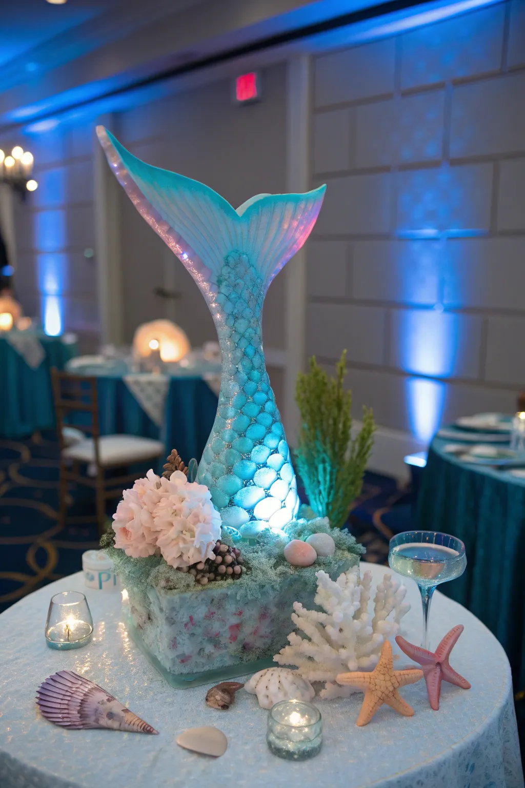 20+ Creative Swim Banquet Centerpiece Ideas