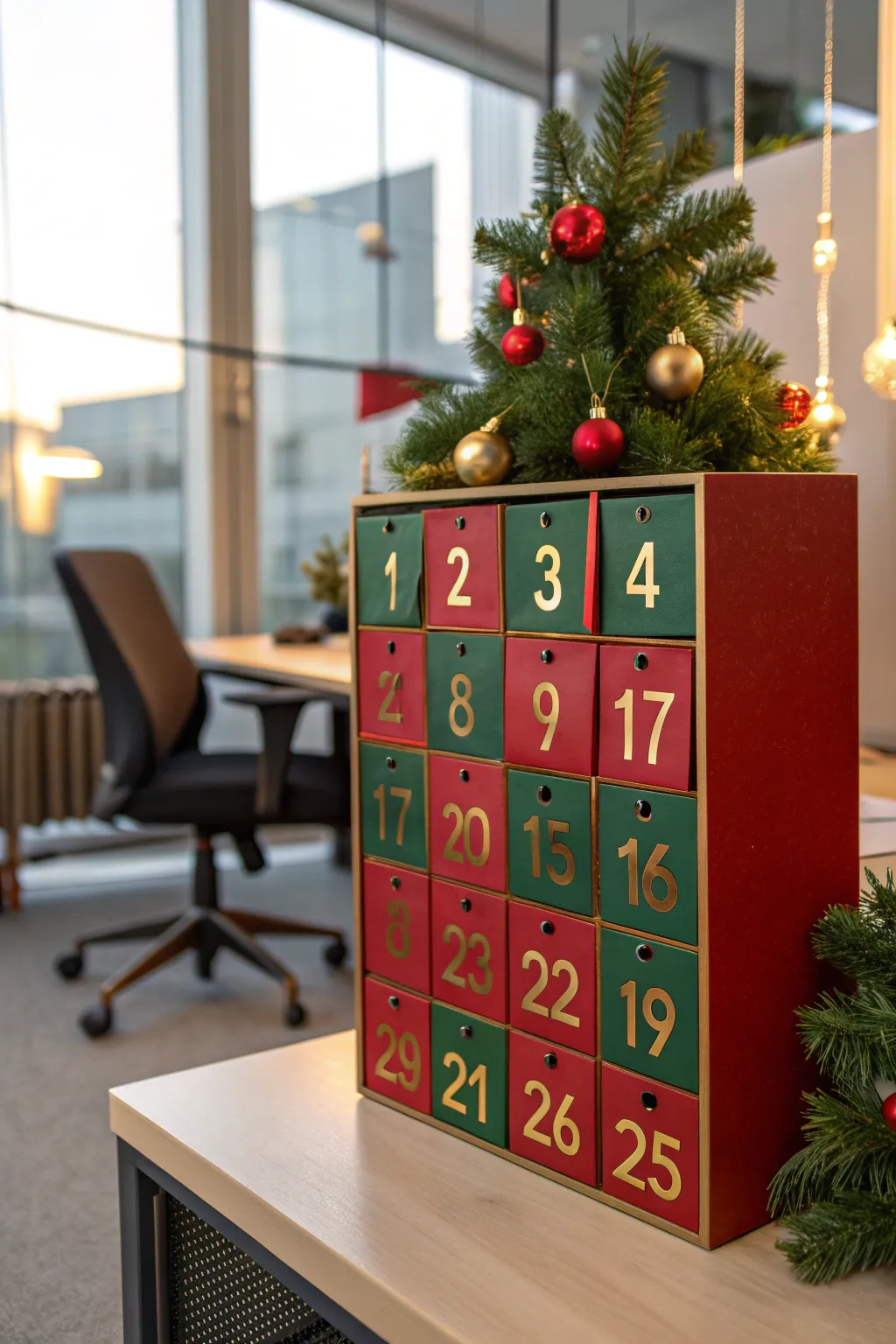 20+ Elegant Christmas Office Decor Ideas