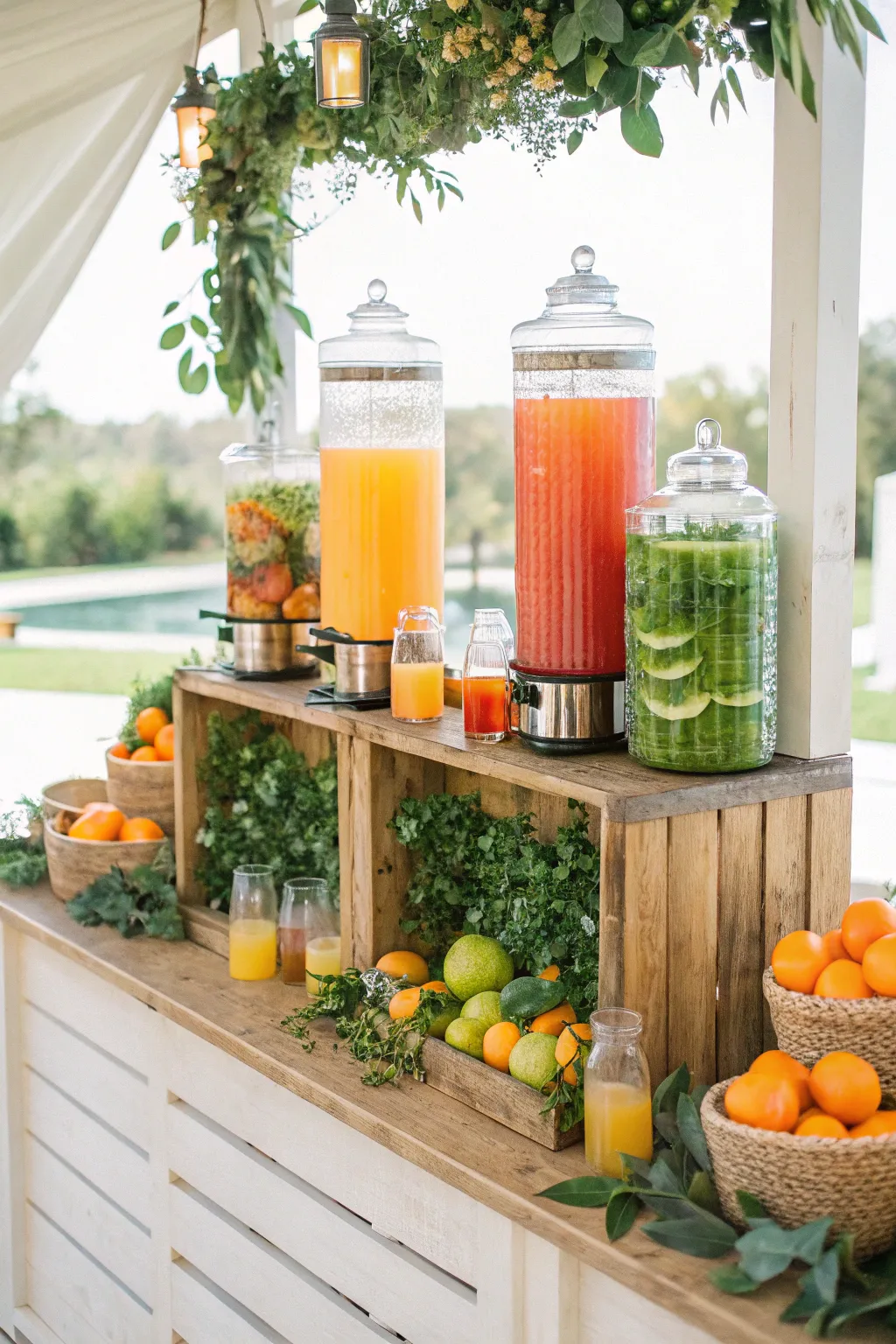 16+ Creative Wedding Drink Station Ideas