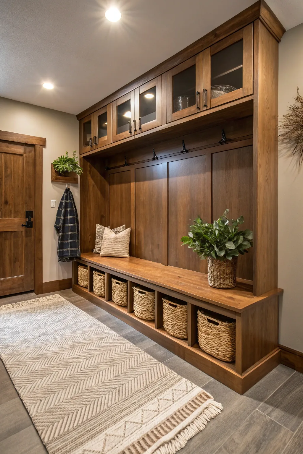17+ Stylish Contemporary Modern Mudroom Ideas