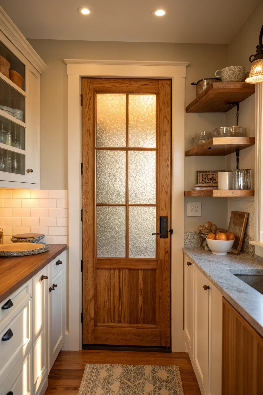 20+ Stylish Frosted Glass Pantry Door Ideas