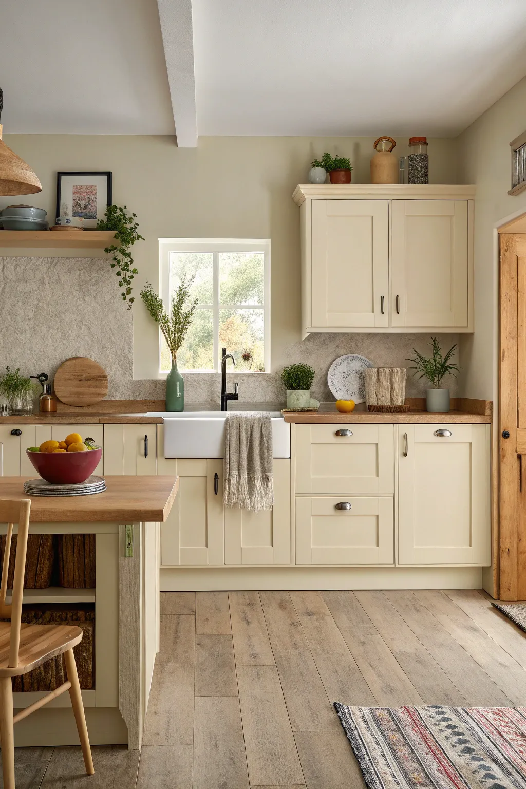 15+ Inspiring Cream Kitchen Cabinet Ideas