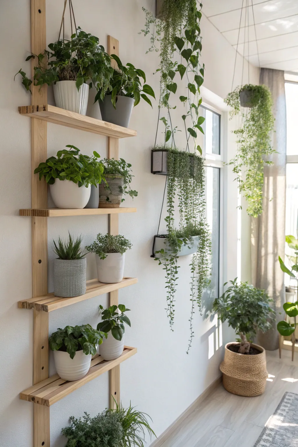 16+ Creative Indoor Plant Wall Ideas