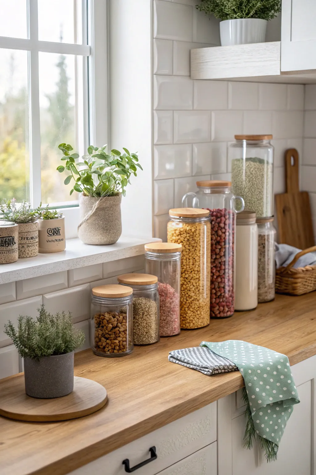 19+ Smart Kitchen Counter Organization Ideas