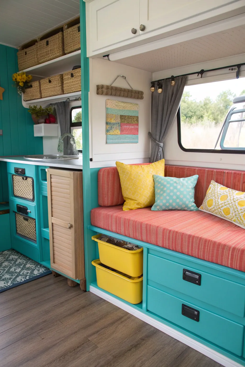 16+ Clever Mobile Home Storage Ideas