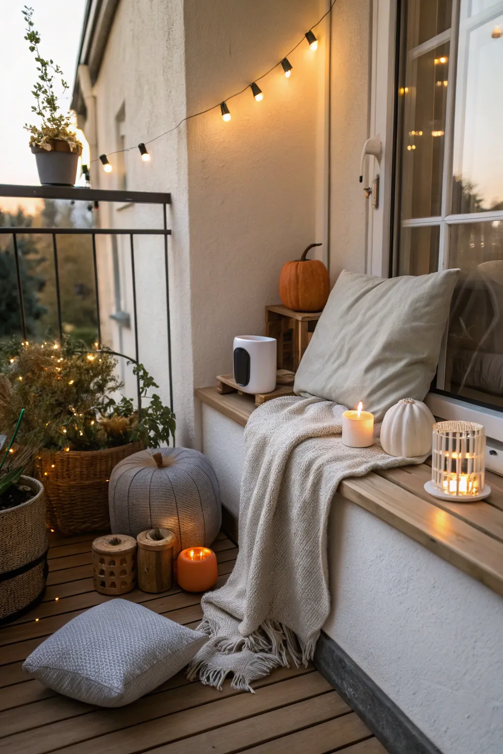 16+ Creative Halloween Ideas for Small Balconies