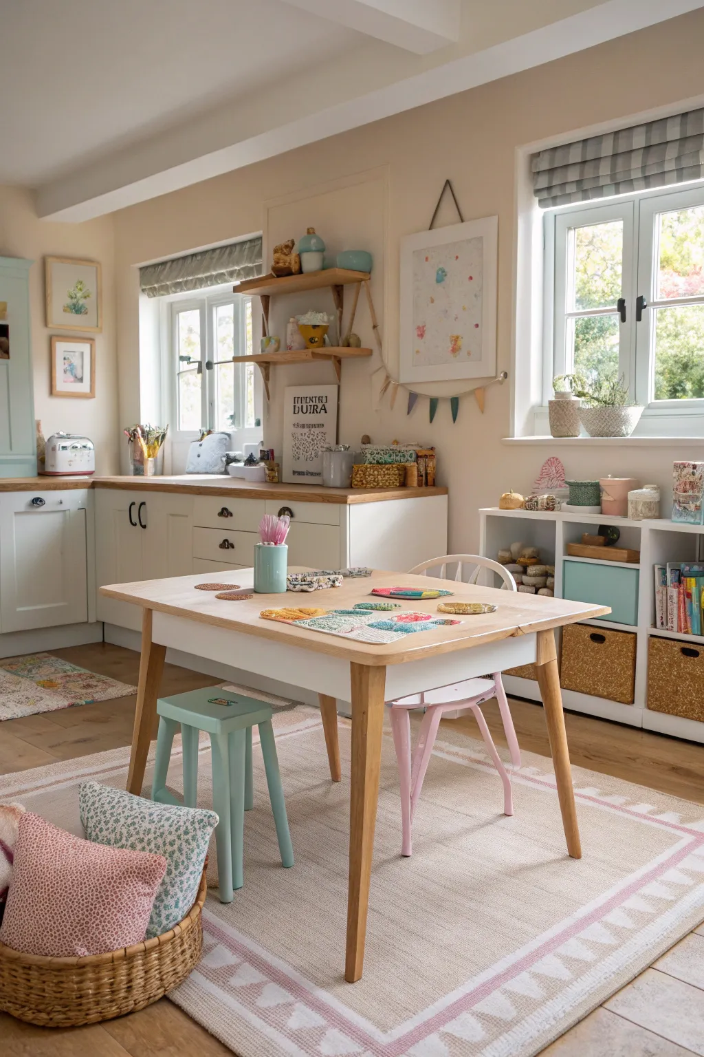 16+ Creative Kitchen Playroom Ideas for Fun Spaces