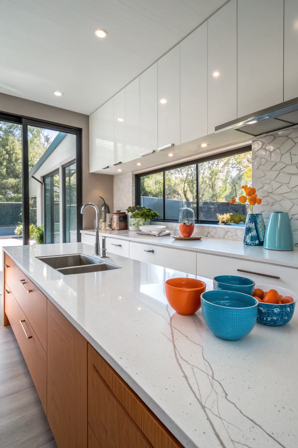 17+ Inspiring White Quartz Countertop Ideas