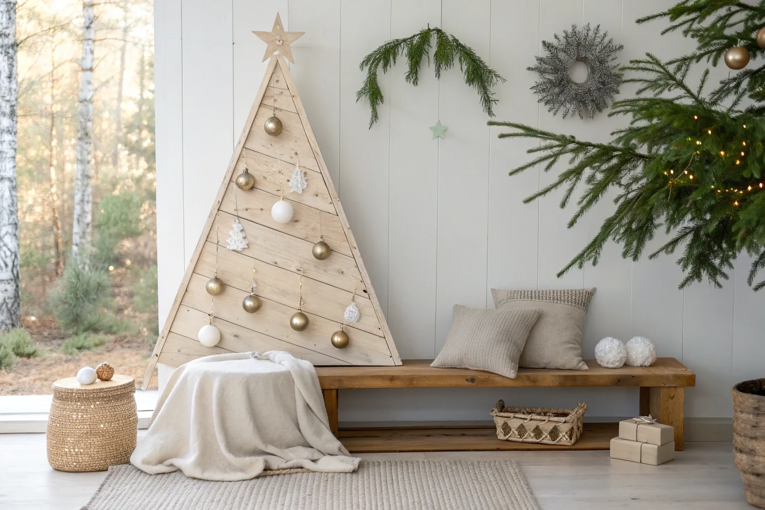 10+ Creative Christmas Tree Art Ideas