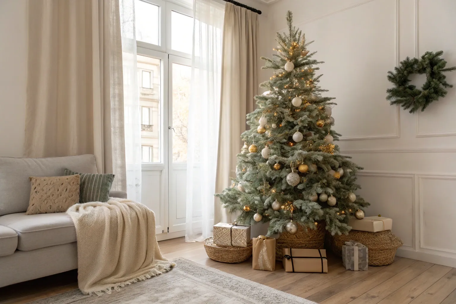 14+ Cozy Spots to Place Your Christmas Tree