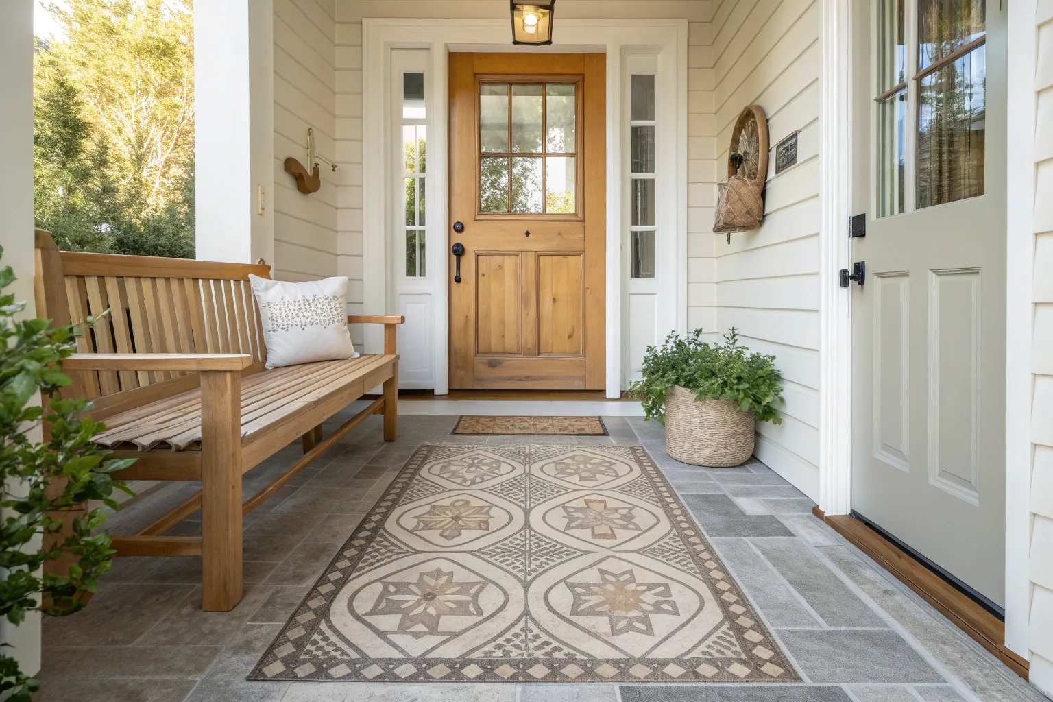 16+ Stylish Front Door Entry Tile Ideas